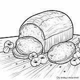 Bread Coloring Pages  Free & Printable sketch template