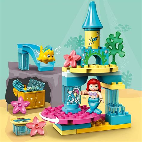 LEGO Duplo Disney Princess Ariel's Undersea Castle Toy With Ariel The ...