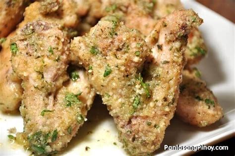 Garlic Parmesan Chicken Wings Recipe