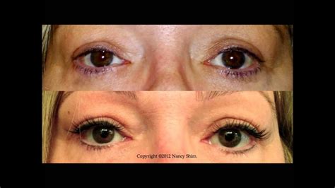 Eyelash Perming: Before and After - YouTube