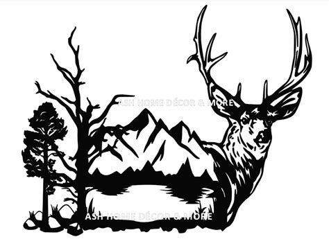 Mule Deer SVG Deer SVG Hunting SVG Buck Svg Rut Svg - Etsy Australia