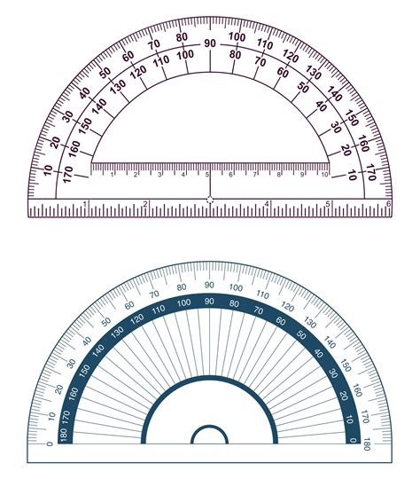 Free Printable Protractor