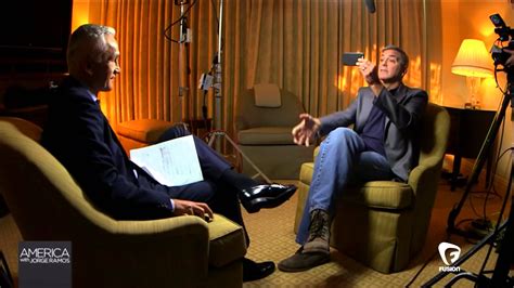 Jorge Ramos interviews George Clooney - Jorgeramos.com