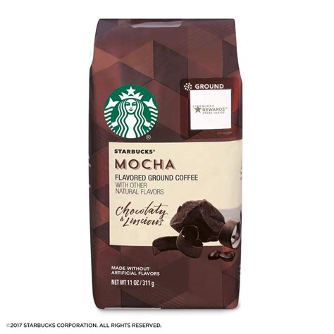 STARBUCKS GROUND MOCHA FLAVORED COFFEE 11 oz. (1 Pack): Amazon.ca: Grocery