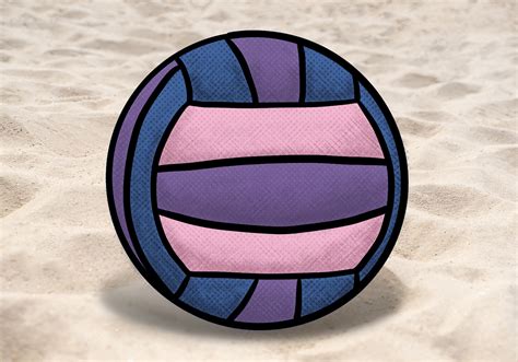 How to Draw a Volleyball | Design School