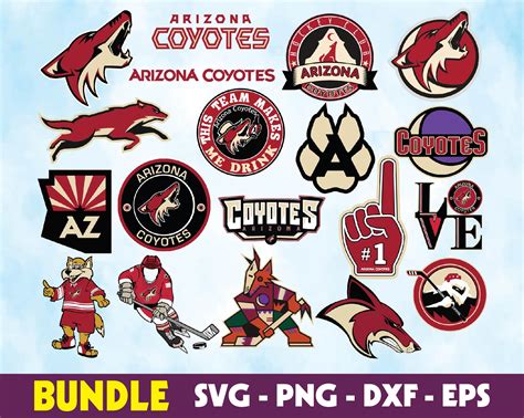 Arizona Coyotes logo, bundle logo, svg, png, eps, dxf, Hock - Inspire ...