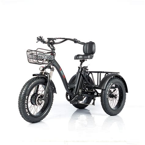 Buy Culver Electric Tire Trike Adult Tricycle Bike W/Cargo Basket - Electric Tricycle for Adults ...