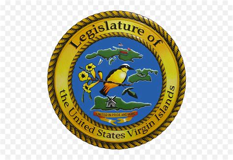 Seal Of Virgin Islands Legislature - United States Intelligence Community Seal Emoji,Virgin ...