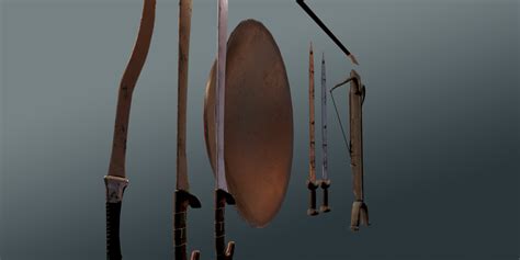 Ancient greek weapons pack 3D - TurboSquid 1171314