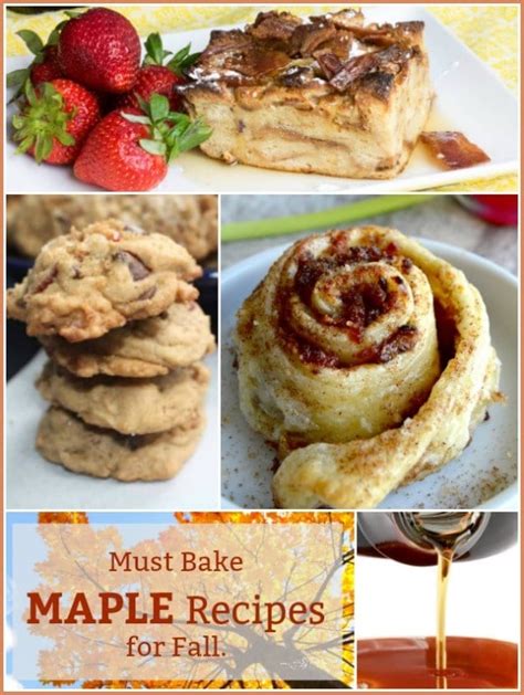 Must Bake Fall Recipes - Apple, Pumpkin, Pecan, Maple and Fall Spice