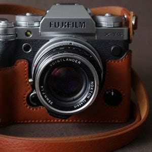 Fujifilm Fuji XT5 XT-5 Handmade Half Case Cowhide Leather Insert Camera ...