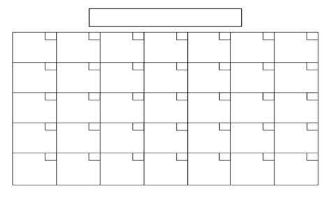 Blank Calendar Template | Blank calendar template, Printable blank calendar, Blank calendar pages