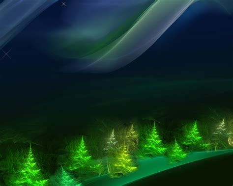 Green trees painting HD wallpaper | Wallpaper Flare