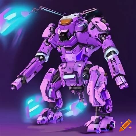 Lilac chromatic mech on Craiyon