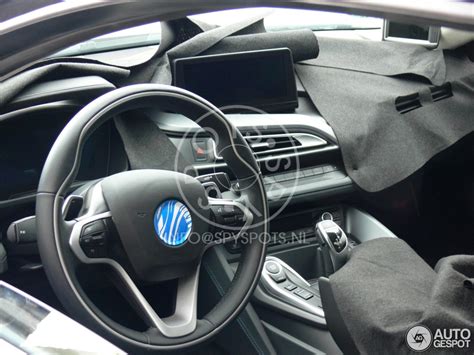 Take a Sneak Peek at BMW's i8 Prototype Interior - autoevolution