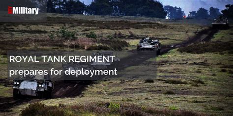 ROYAL TANK REGIMENT prepares for deployment