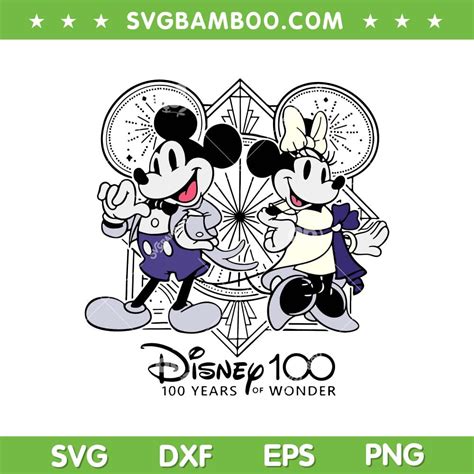 Disney 100 Years Of Wonder SVG PNG