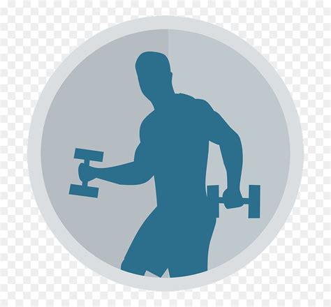 Blue Gym Icon Png, Transparent Png - vhv