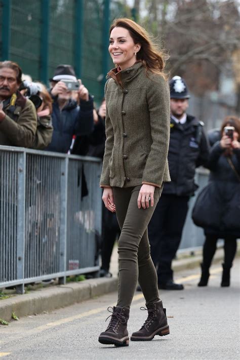 Kate Middleton Wears Dubarry Jacket and Green Pants for Her King Henry ...