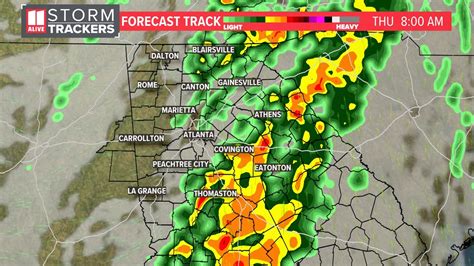 Severe weather Georgia Wednesday night into Thursday morning | 11alive.com