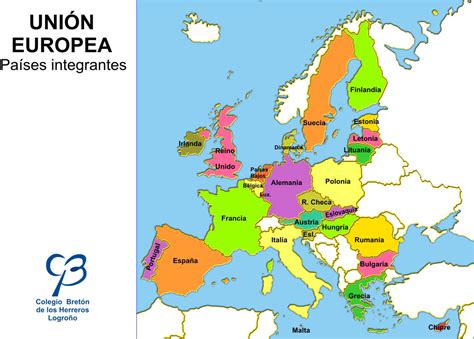 La clase de Josefina: PAÍSES DE LA UNIÓN EUROPEA