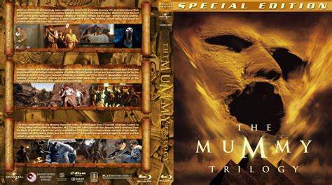 The Mummy Trilogy - Movie Blu-Ray Custom Covers - Mummy Trilogy BR -v1 ...