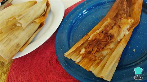 Tamales rojos - Receta FÁCIL