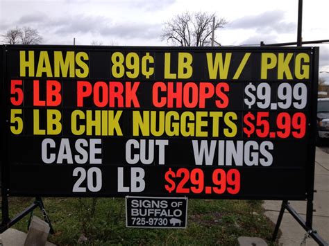 Cheektowaga Portable & Business Sign Rentals - Signs of Buffalo