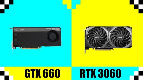 Nvidia GeForce GTX 660 3GB vs RTX 3060 12GB | Tested in 7 Games - YouTube