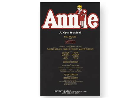 Annie Broadway Poster