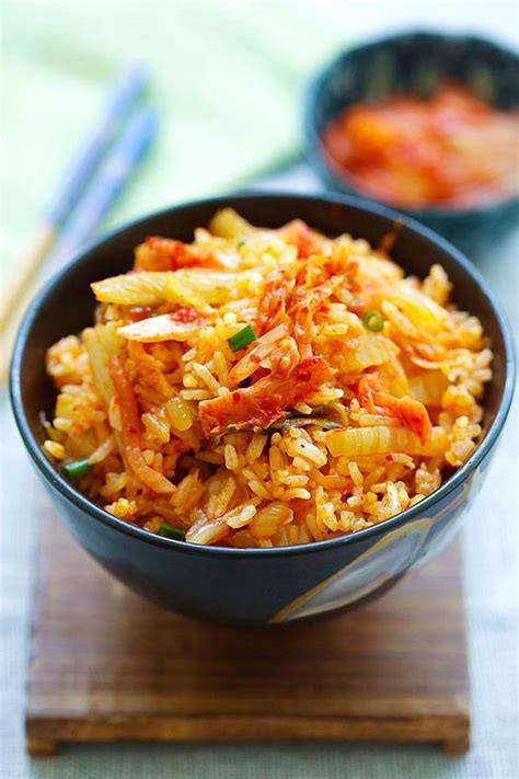 Kimchi Fried Rice - die einfachste und beste Reis mit koreanischen Kimchi gemacht gebraten ...