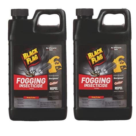 Black Flag Outdoor Fogging Insecticide, 64 oz, Pack of 2 - Walmart.com