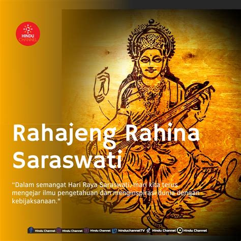 10 Ucapan Perayaan Hari Raya Saraswati – Hindu Channel