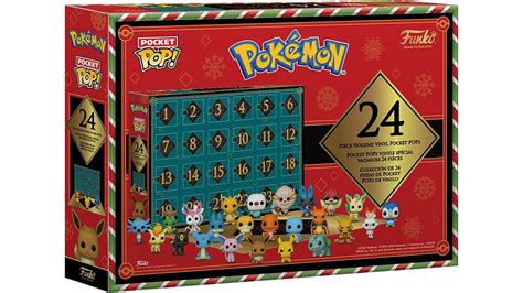 Le calendrier de l'avent Pokemon Funko Pop a 24 mini pops, précommandez avant qu'il ne soit ...