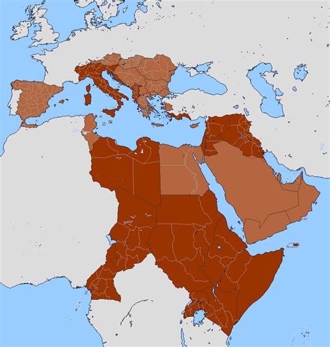 Italian Empire Map