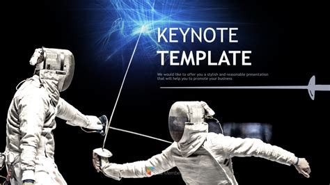 Fencing - Free Business Keynote Templates