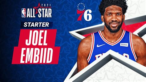 Best Plays From All-Star Starter Joel Embiid | 2020-21 NBA Season - Win ...