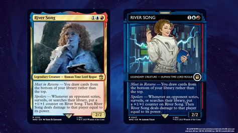 MTG Doctor Who Commanders and new cards revealed