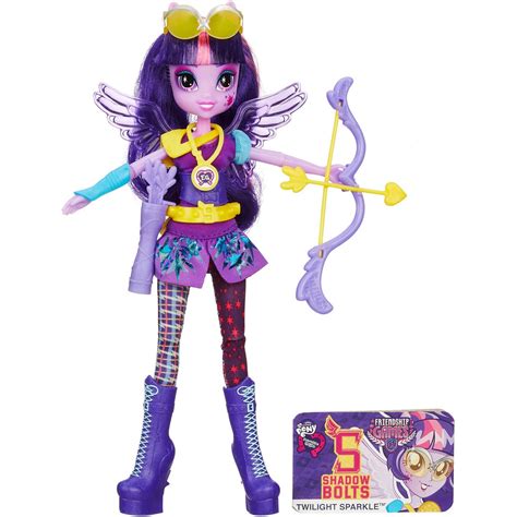 My Little Pony Equestria Girls Twilight Sparkle Sporty Style Archery Doll - Walmart.com ...