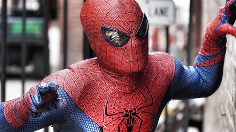 Andrew Garfield Painted Spider-Man Costume [ McLean Krieger TASM Suit ...