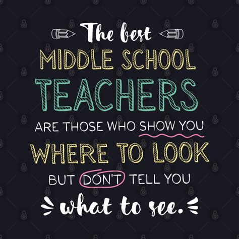 The best Middle School Teachers Appreciation Gifts - Quote Show you where to look - Middle ...