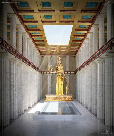 Experts reveal what the Parthenon looked like on the inside 3 | Ancient greek architecture ...