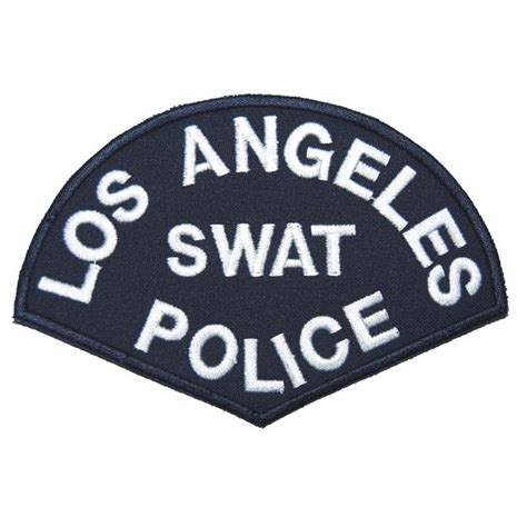 LOS ANGELES SWAT POLICE PATCH - NAVY BLUE – Hock Gift Shop | Army ...