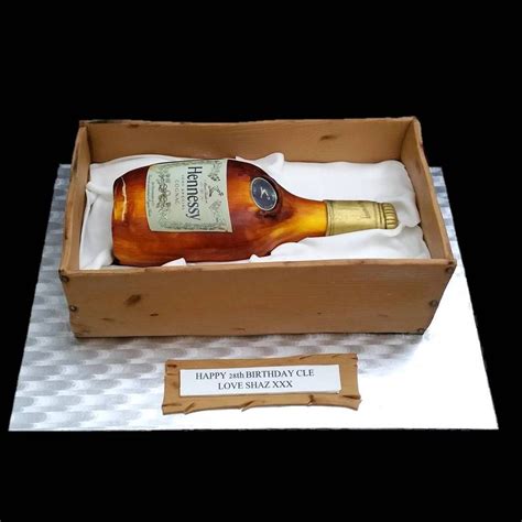 Cake Cakes London on Instagram: “Hennessy bottle in box cake by bbkakes ...