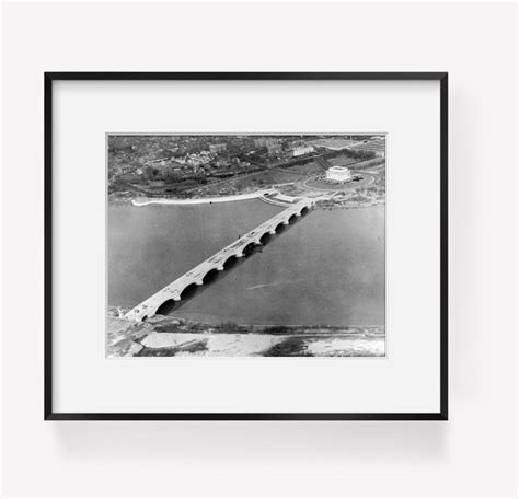 ca.1930 photograph of Memorial Bridge, Washington, D.C. Summary: Memorial Bridge | Aerial view ...