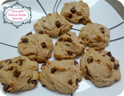 Chocolate Peanut Butter Biscuits Recipe - Motherhood Defined