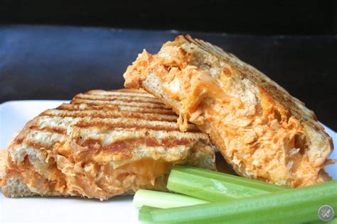 sinfully delicious. [buffalo-ranch shredded chicken panini] - sweet ...