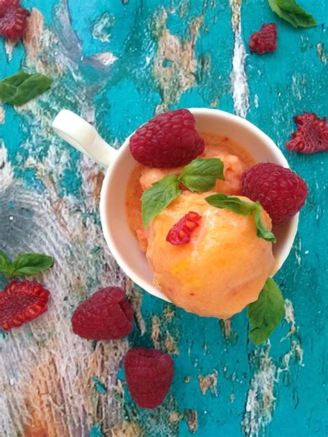 Peach Sorbet Recipe • Ciao Florentina