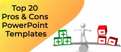 Pros and Cons PowerPoint Template- The Top 20 List