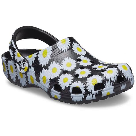 Crocs Crocs Classic Vacay Vibes Black Daisy (UX6) 206375-0ZI Unisex Clogs - Crocs from Pure ...